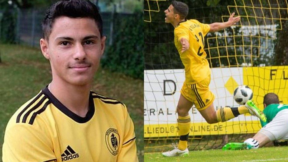 Nureddin El Sayed hofft, dass er in Zukunft noch weitere Treffer für den SV Pullach bejuben darf. Brouczek