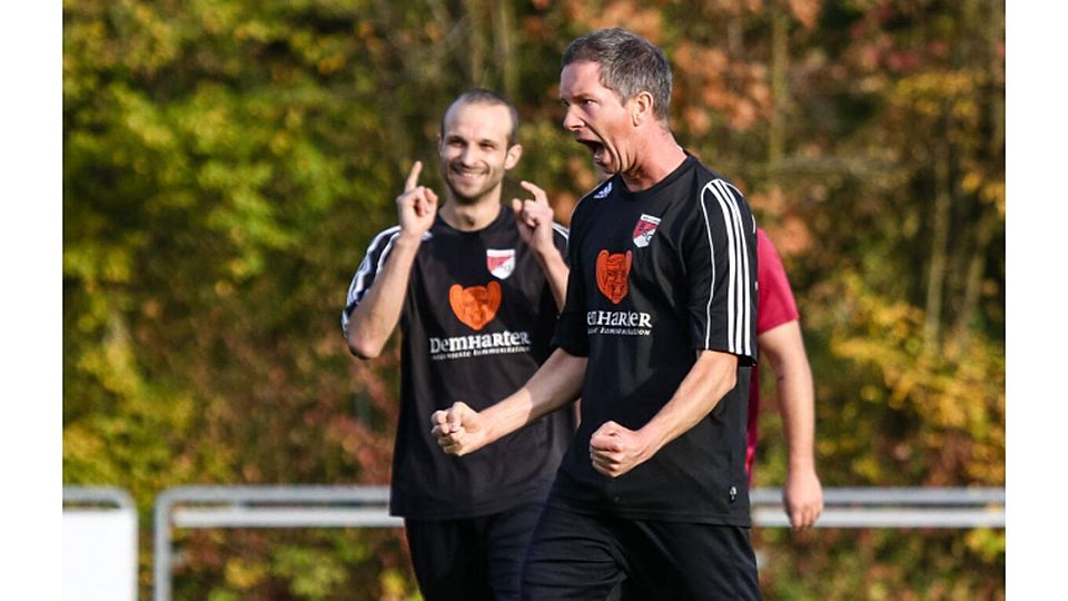 Thomas Englert (vorne) wird die BSG Markt Schwaben verlassen. Christian Riedel