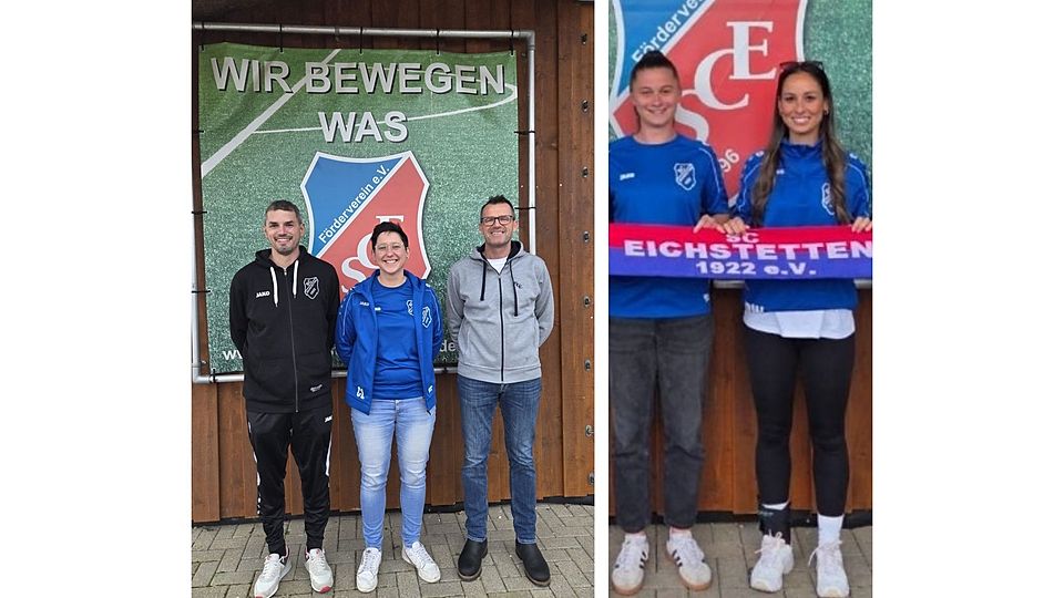 V.links: Sportlicher Leiter Thorsten Krausse, Constanze Luibrand, Spielausschuss Martin Hils, Celine Schwer, Dorinja Weizel 
