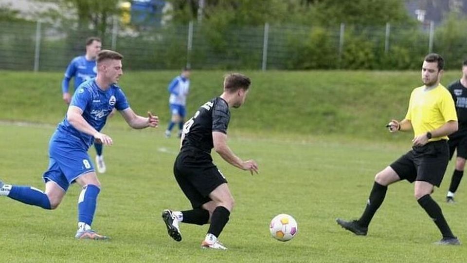 Normalerweise rennen die Gegner ihm hinterher, doch wenn es sein muss, dann wechselt Dennis Martin (vorn, links) auch mal die Rolle.
