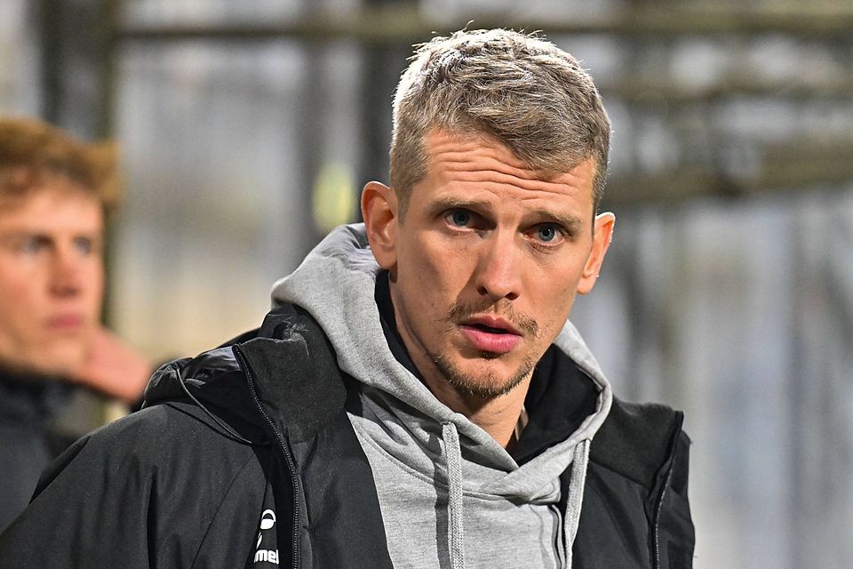 War enttäuscht vom letzten Auftritt seiner Mannschaft vor der Winterpause: Wacker-Coach Lars Bender.