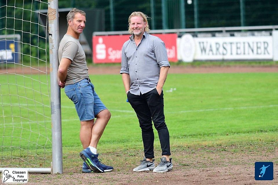 Sportvorstand Thomas Richter (li.) und der Sportliche Leiter Stephan Küsters. 