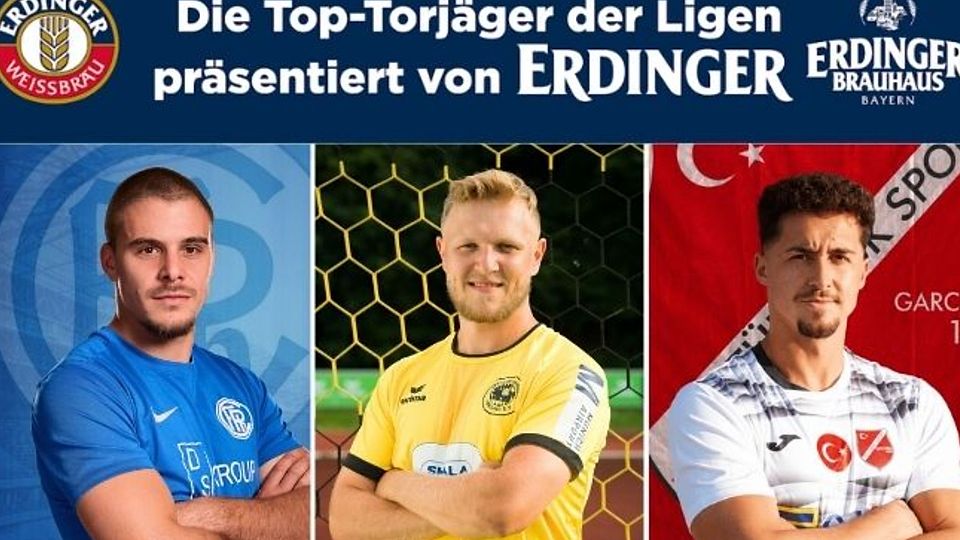 Fabrizio Brandes (m.) führt die Torjägerliste an.