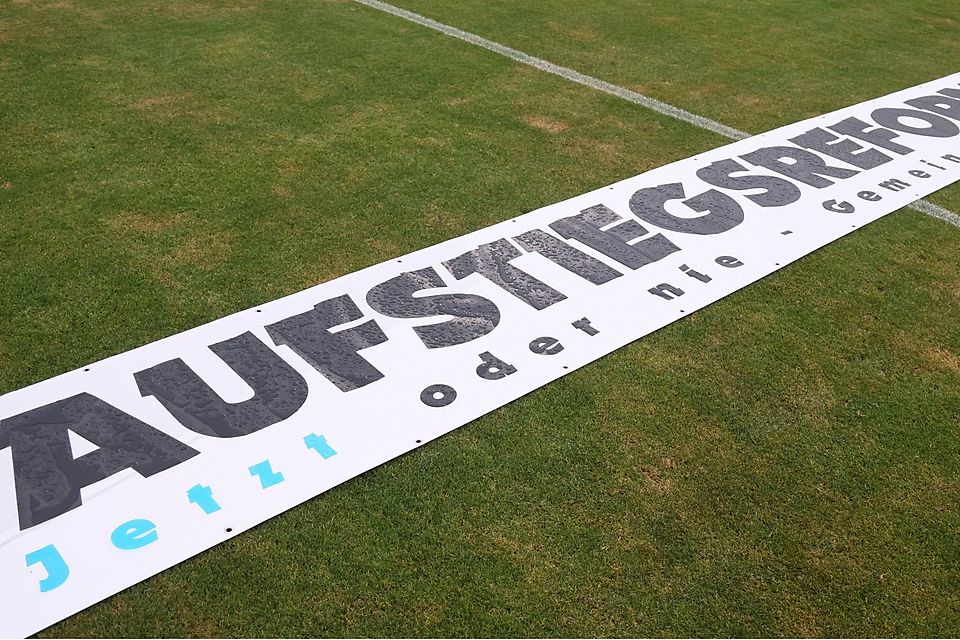 Tenor: Alle Regionalliga-Meister müssen aufsteigen. 