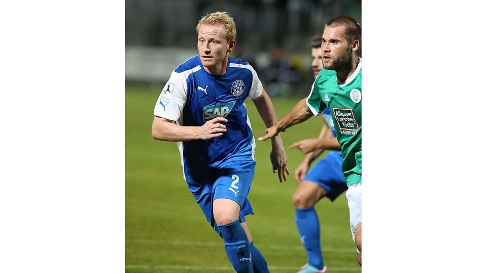 Gestern Abend schon im Trikot des FCA aktiv - Steffen Haas. Foto: Pfeifer