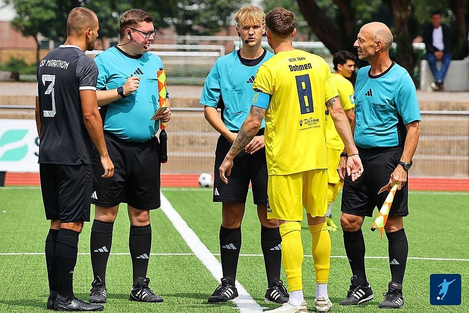 Testspiel zwischen Marathon Krefeld und St. Tönis