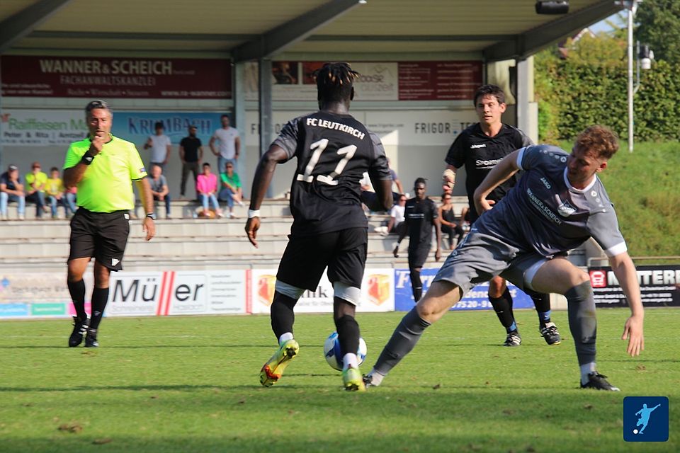 Erst im Elfmeterschießen konnte sich der Bezirksligist FC Leutkrich gegen den A-Ligisten SV Amtzell durchsetzen. 