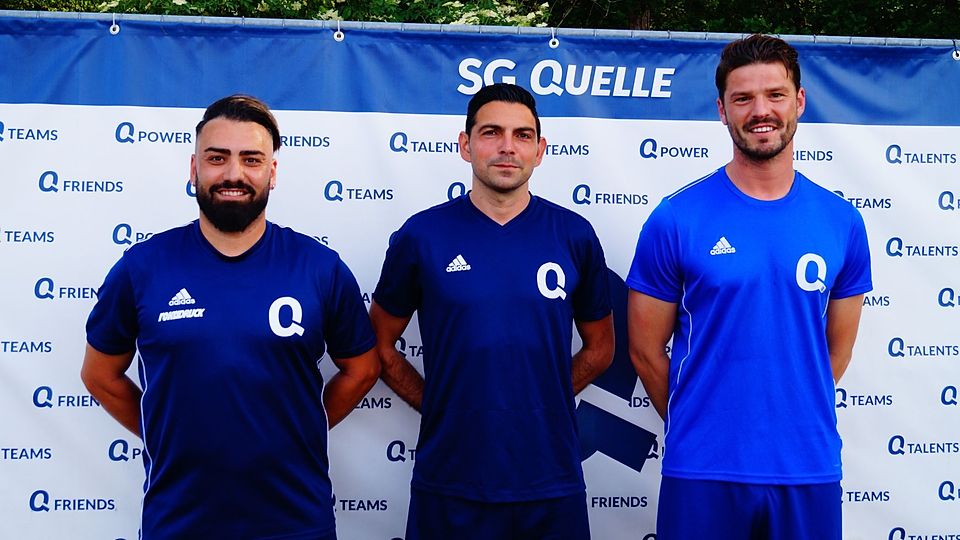 Das Trainerteam: Ahmet Kulabas, Serdal Gündogan und Mettin Copier