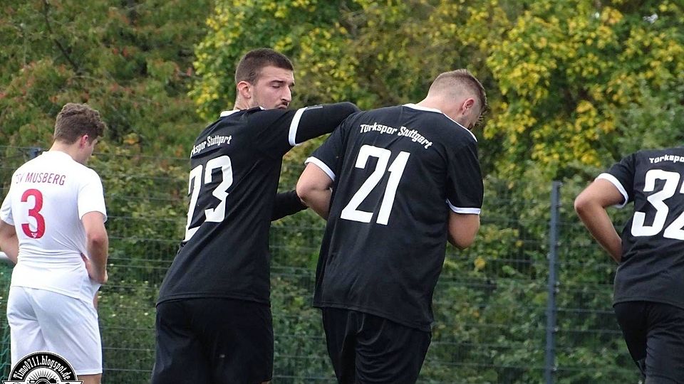 Drehten am Sonntag die Partie gegen den TSV Musberg: Die Torschützen Alper Arslan und Daniel Bosnjak.
