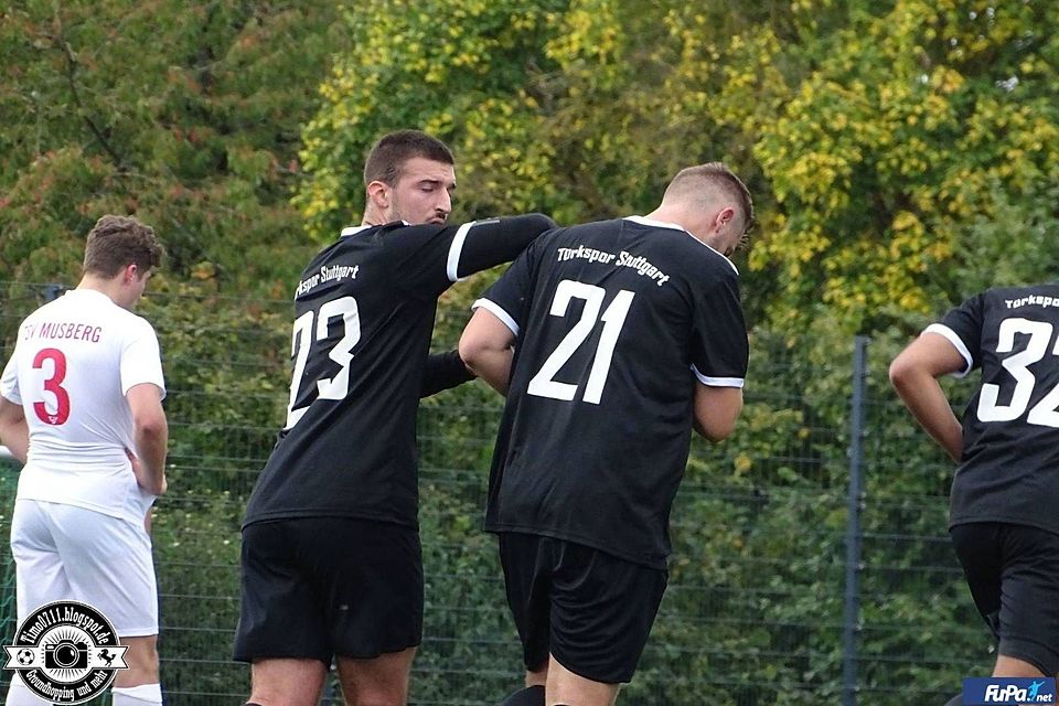 Drehten am Sonntag die Partie gegen den TSV Musberg: Die Torschützen Alper Arslan und Daniel Bosnjak.