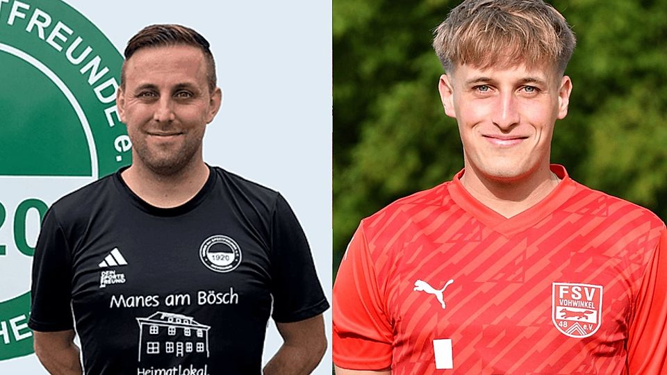 Kevin Scholz (l.) und Niklas Dörrier haben abgeliefert.