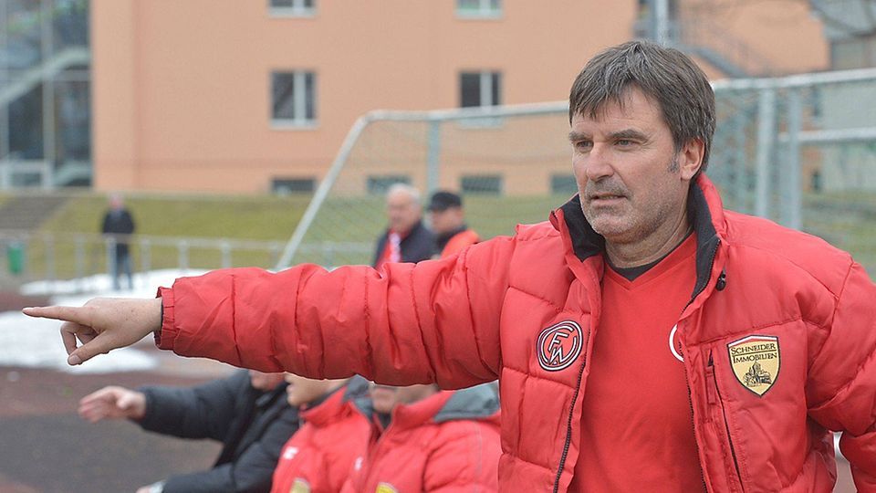 Coach Peter Alber gibt beim FC Wangen nur noch bis Saisonende die fußballerische Richtung vor. (Foto: arc/Schuh)