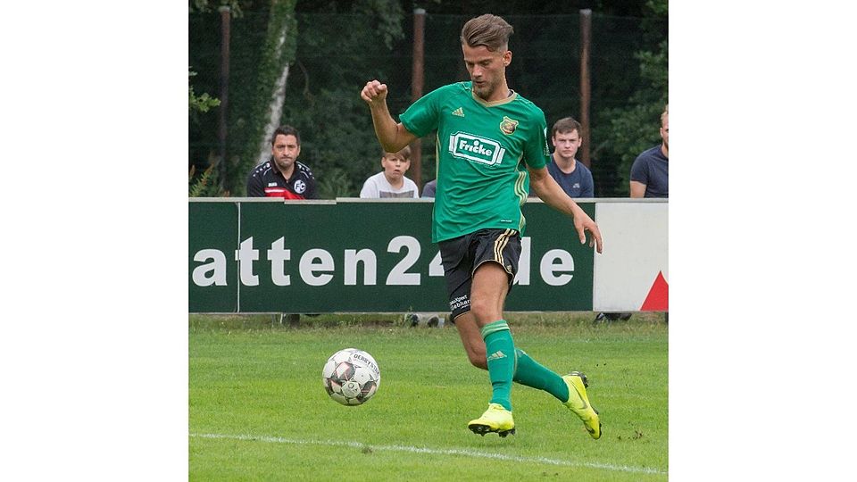 Edison Mazreku erzielte bei Hamburgs U19 die Führung für die Heeslinger, doch am Ende unterlag der Oberligist mit 1:6. Archivfoto: Demmer
