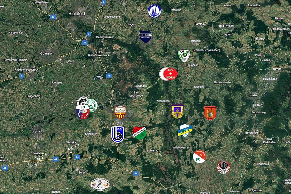 Die mögliche Bezirksliga Staffel 3 2025/26