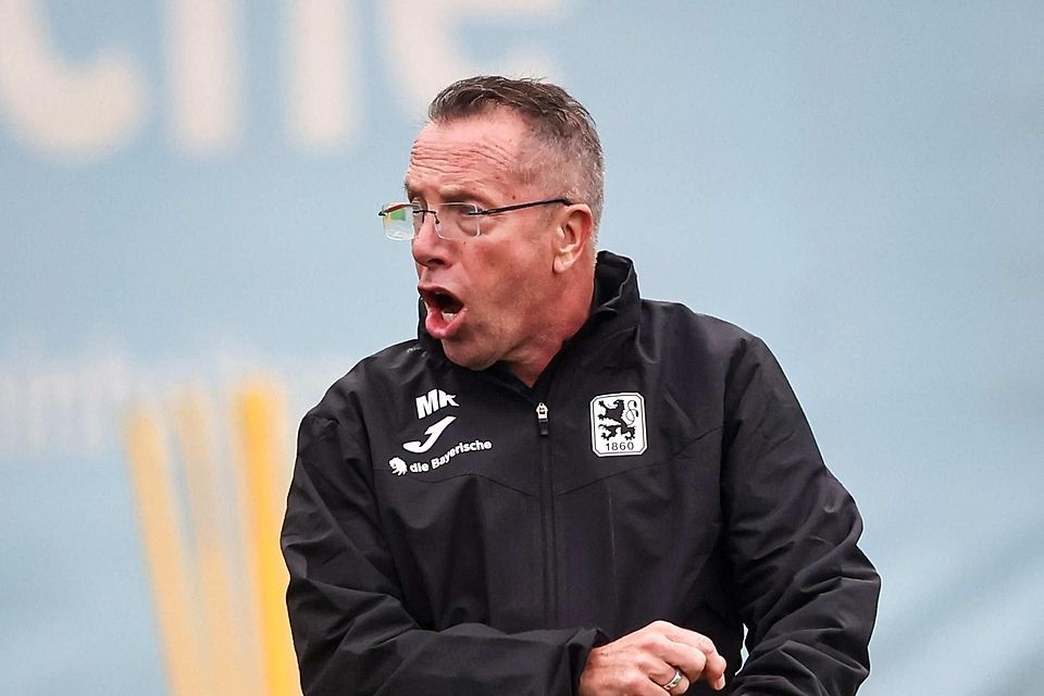 Hat viel Arbeit vor sich: Löwencoach Kauczinski (re.) , dessen bester Torjäger Haugen (li.) rechtzeitig fit für Cottbus ist.