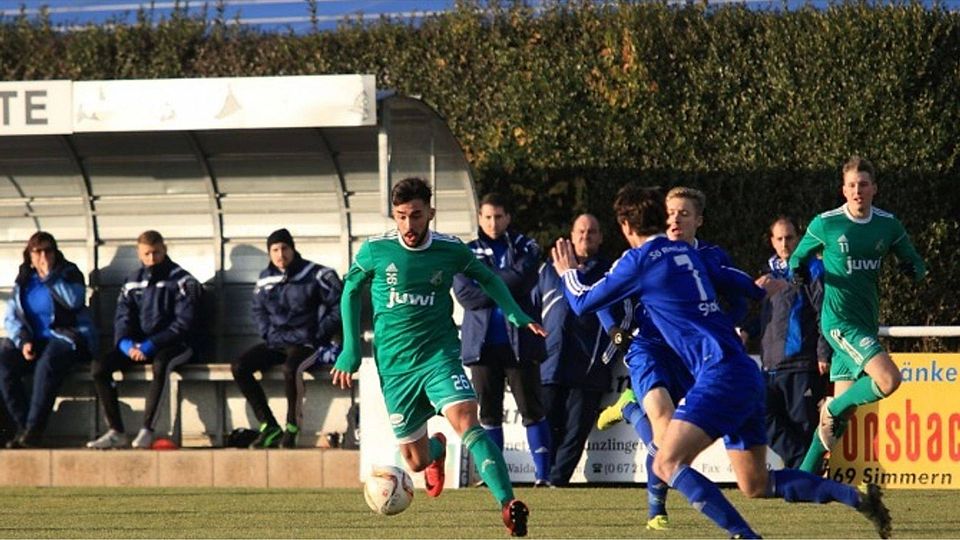 Der SV Alemannia Waldalgesheim ist froh, bald in die Winterpause zu gehen. F: Wolff