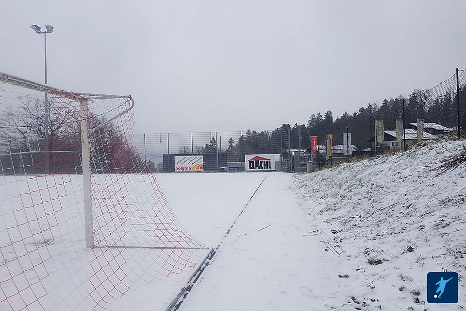 Doch kein Pflichtspiel-Auftakt am Sonntag in Waldkirchen. Der Winter ist da!