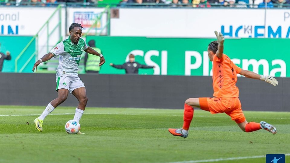 Noel Futkeu trifft häufig in der 2. Bundesliga. 