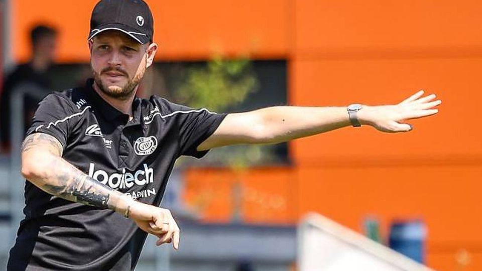 Kann eigentlich nur mit der Chancenverwertung nicht zufrieden sein: Garching-Coach Benjamin Flicker.