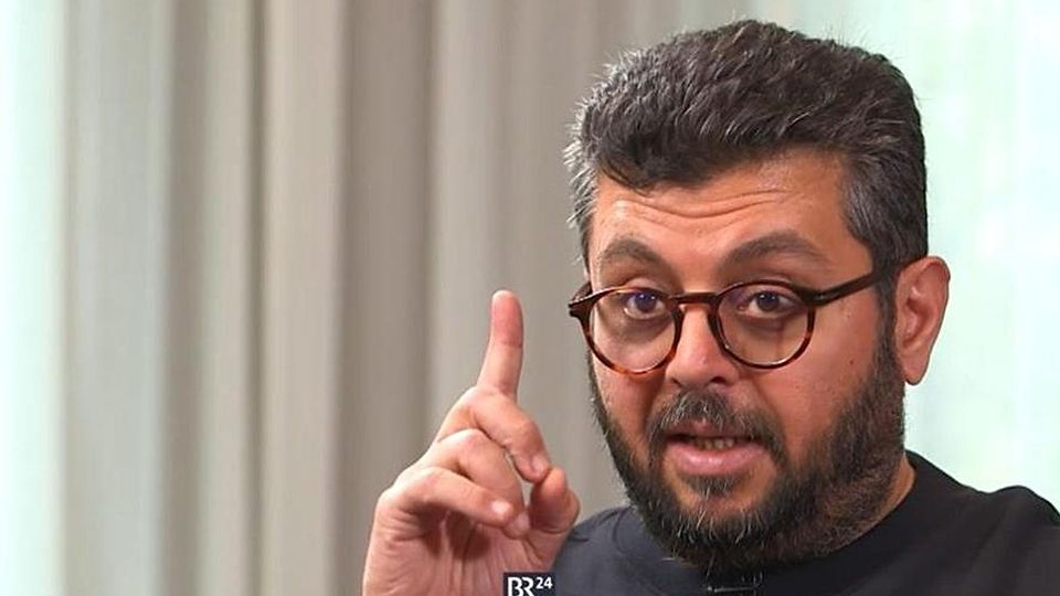 Ausnahmsweise mal ohne Zigarre: Der umtriebige 1860-Investor Hasan Ismaik im BR-Interview.