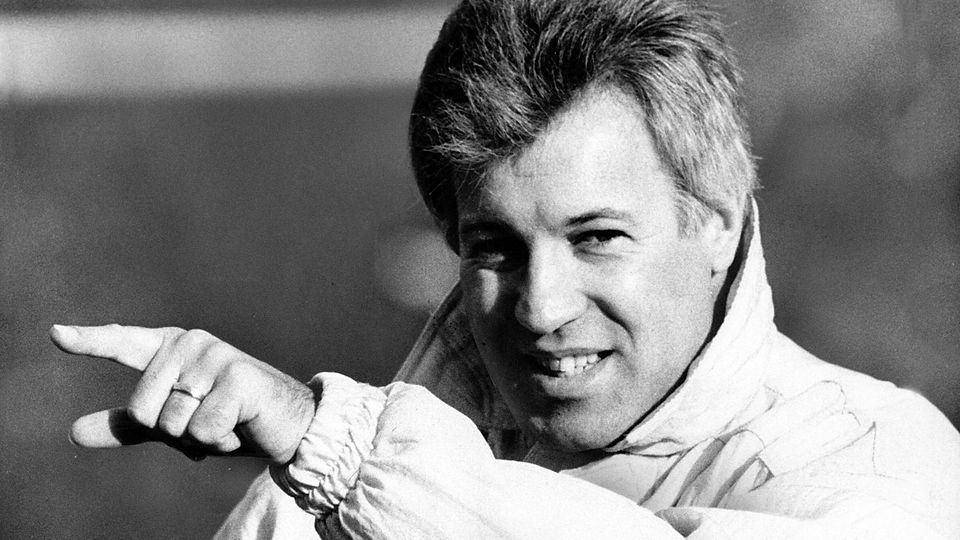 Seine Trainerkarriere führte Klaus Sturm in jüngeren Jahren unter anderem zur SpVgg Landshut. Hier ein Bild aus dieser Zeit.