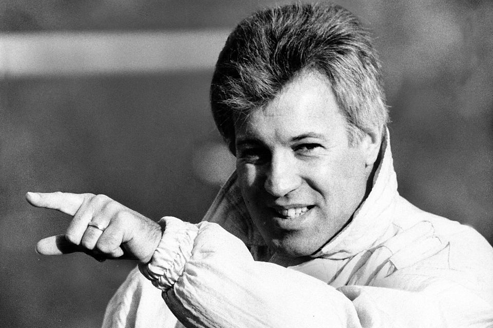 Seine Trainerkarriere führte Klaus Sturm in jüngeren Jahren unter anderem zur SpVgg Landshut. Hier ein Bild aus dieser Zeit.