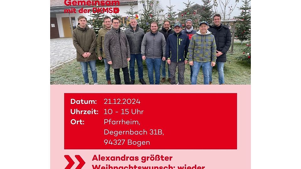 Vertreter des ASV Degernbach sowie der FFW Degernbach und Pfelling und haben die Registrierungskation organisiert. 