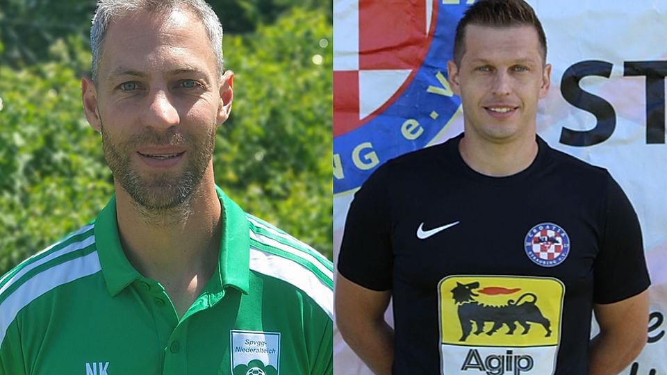 Norbert Kammerl (li.) und Jurica Marcinkovic leiten ab Sommer die Geschicke beim FC Niederwinkling.