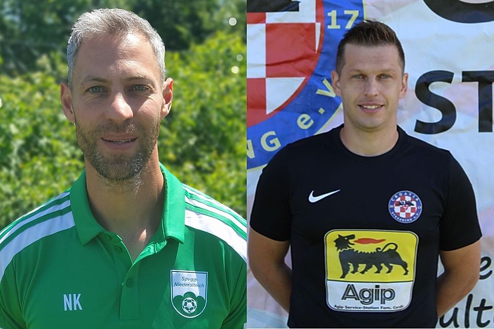 Norbert Kammerl (li.) und Jurica Marcinkovic leiten ab Sommer die Geschicke beim FC Niederwinkling.