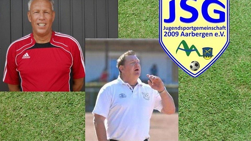 Ralph Kirchhoff (Mitte) löst Jürgen Bach in Aarbergen ab. Portraits: Vogl/Andel