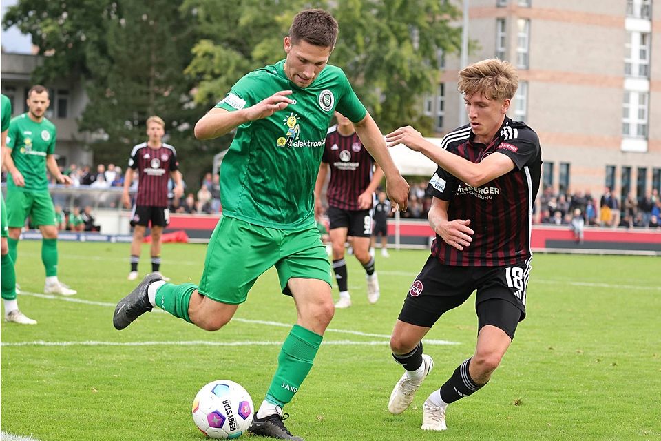 Pfeilschnell: Michael Sperr (li.) konnte bereits elf Treffer in dieser Saison erzielen.