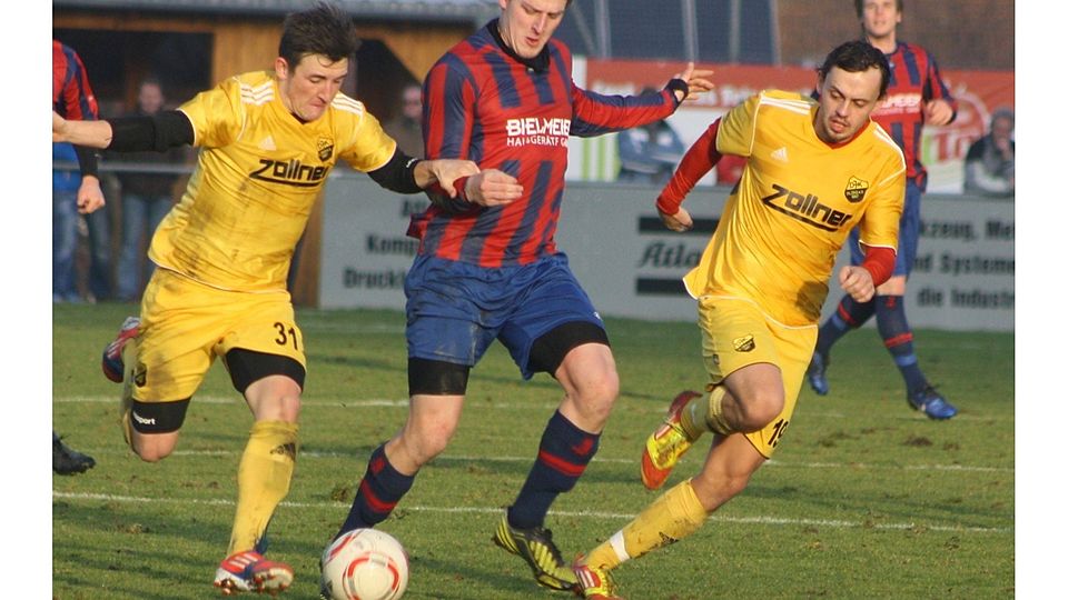 Vilzings Filip Trantina (re.) wechselt die Lager und stürmt in der neuen Saison für den 1. FC Bad Kötzting F: Roland Dachauer