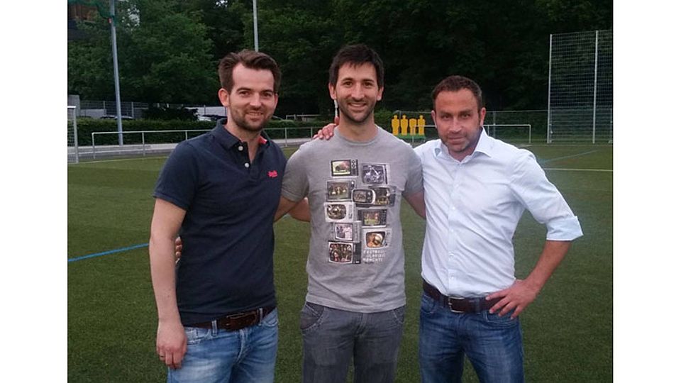 Die neue sportliche Führung beim SV Eintracht Stuttgart: Peter Gent, Goran Salatovic, Martin Reichert (v.l.n.r.). Foto: SVE