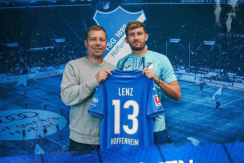 Toppa TSG Hoffenheim "Tradizione Verpflichtet" – 9x6 Cm Da Cucire O Stirare