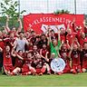 Der SC Polsingen schoss sich zum A-Klasse-West-Meistertitel und somit in die Kreisklasse. (Foto: Kowal)