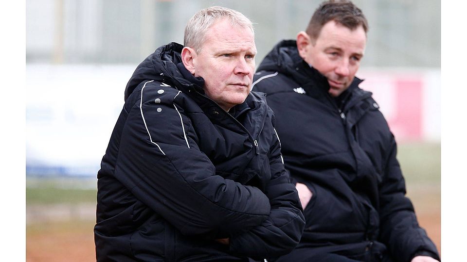 Christoph Starke (links) bleibt aiuch in der kommenden Saison Trainer der SpVgg BayreuthF: Kolb
