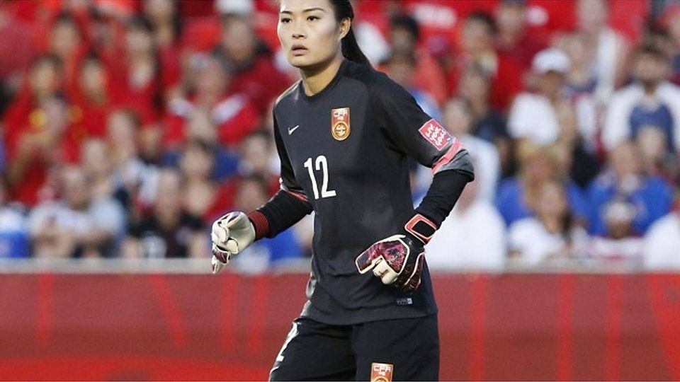 Die chinesische Nationaltorhüterin Fei Wang verstärkt die Frauen des FC Bayern ab kommendem Jahr. FOTO: dpa