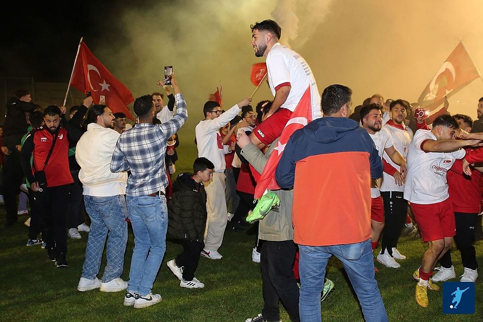 Jubel, Trubel, Heiterkeit bei Türk Gücü Sinsheim.