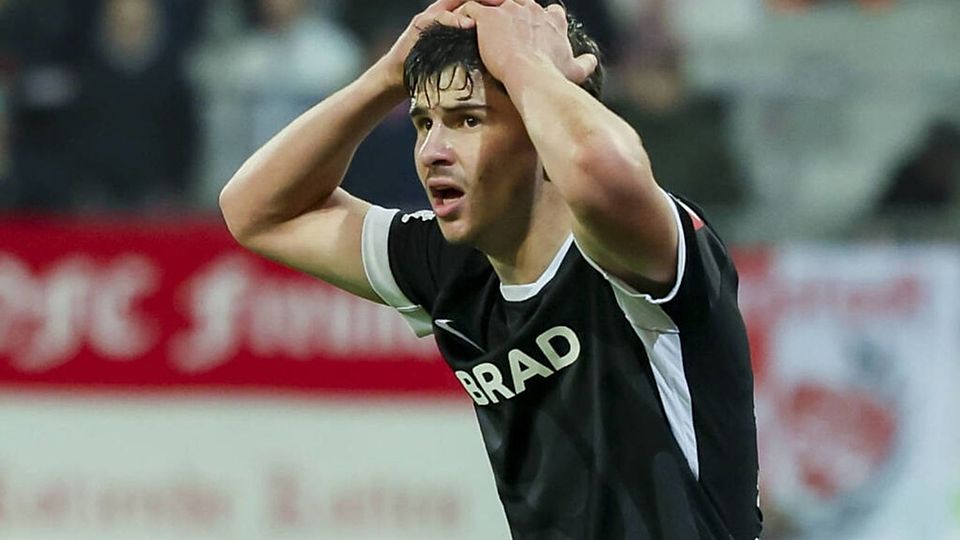 Chance verpasst: Karl Steinmann und der SC Freiburg II hätten in Offenbach den vierten Sieg in Serie landen können.