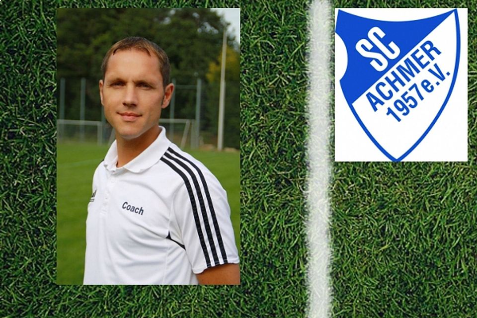 Carsten Merhof, Trainer des Fußballkreisligisten SC Achmer,
