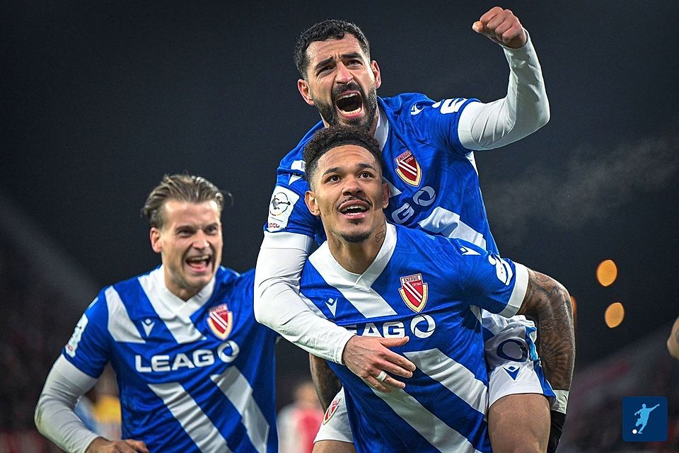 Der neue Tabellenführer: Energie Cottbus.