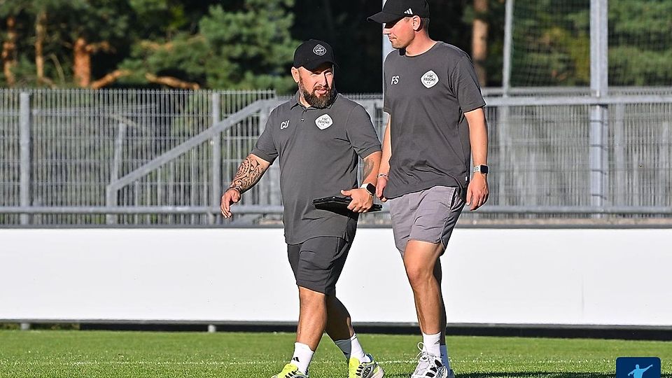 Die beiden Taktgeber des 1. SC Feucht: Christian Ulhaas (li.) und Felix Spielbühler (re.)