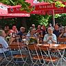 Wie bereits im Jahr 2020 hielt der FCA Unterbruck seine Hauptversammlung auch am Sonntag als Open-Air-Veranstaltung ab. Die Mitglieder lauschten im Biergarten den Ausführungen von Vereinschef Andreas Klein.