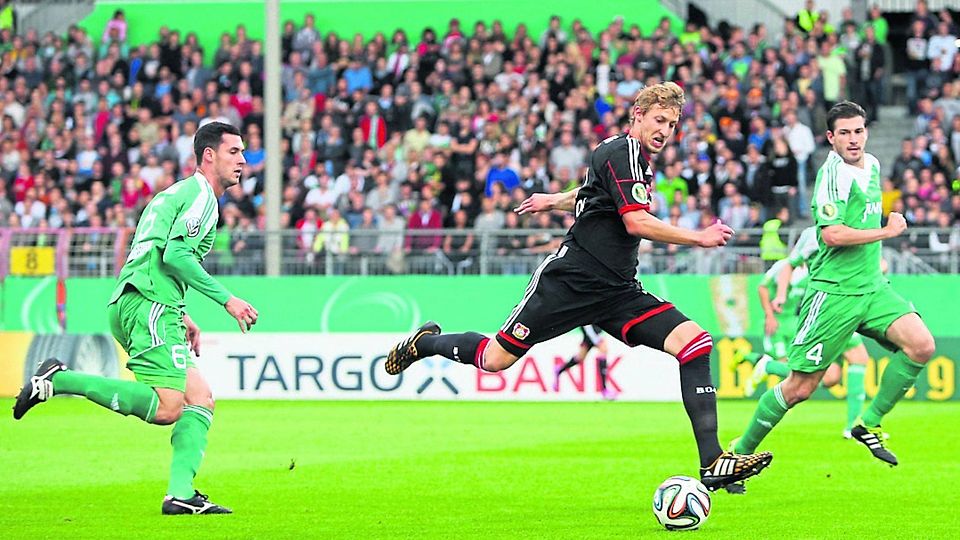 2014 schaffte Alemannia Waldalgesheim den Sprung in den DFB-Pokal und kickte vor vollen Tribünen im Mainzer Bruchwegstadion gegen Bayer Leverkusen.