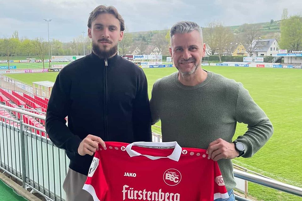 Nikita Ebel, re. der derzeitige Cheftrainer und designierte Sportliche Leiter Marco Schneider.