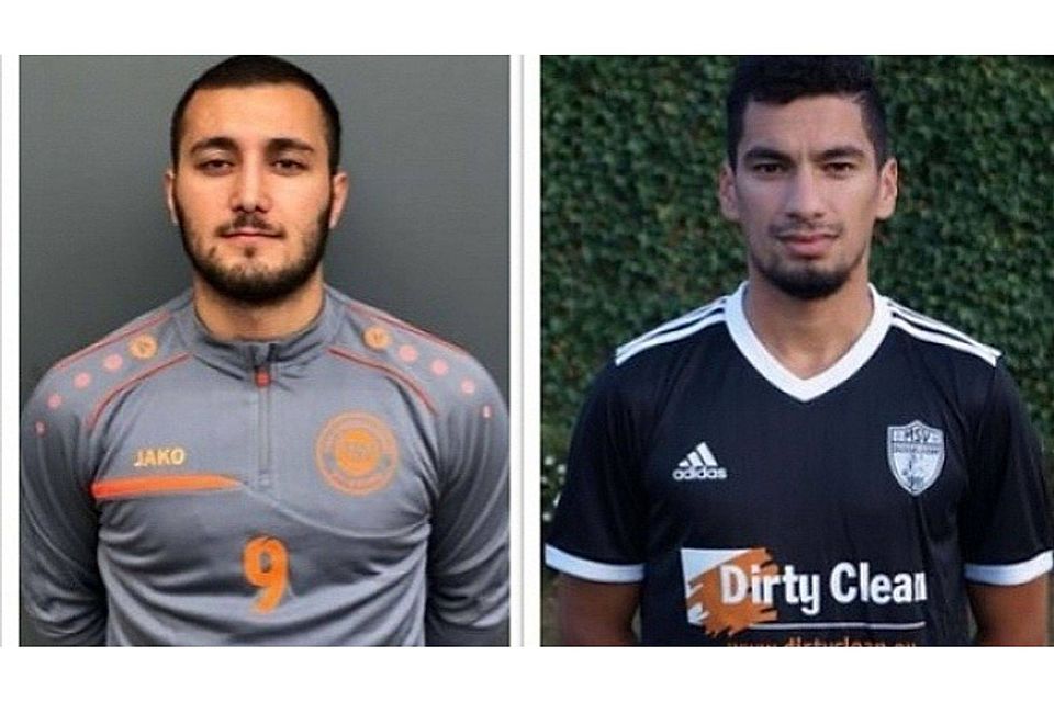 Orhan Uzun (l.) und Sadam Zoioui wechseln nach Meiderich. Fotos: Vereine