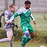 Der FC Isny (grünes Trikot) hat gegen den SC Unterzeil mit 2:1 gewonnen. (Foto: Josef Kopf)