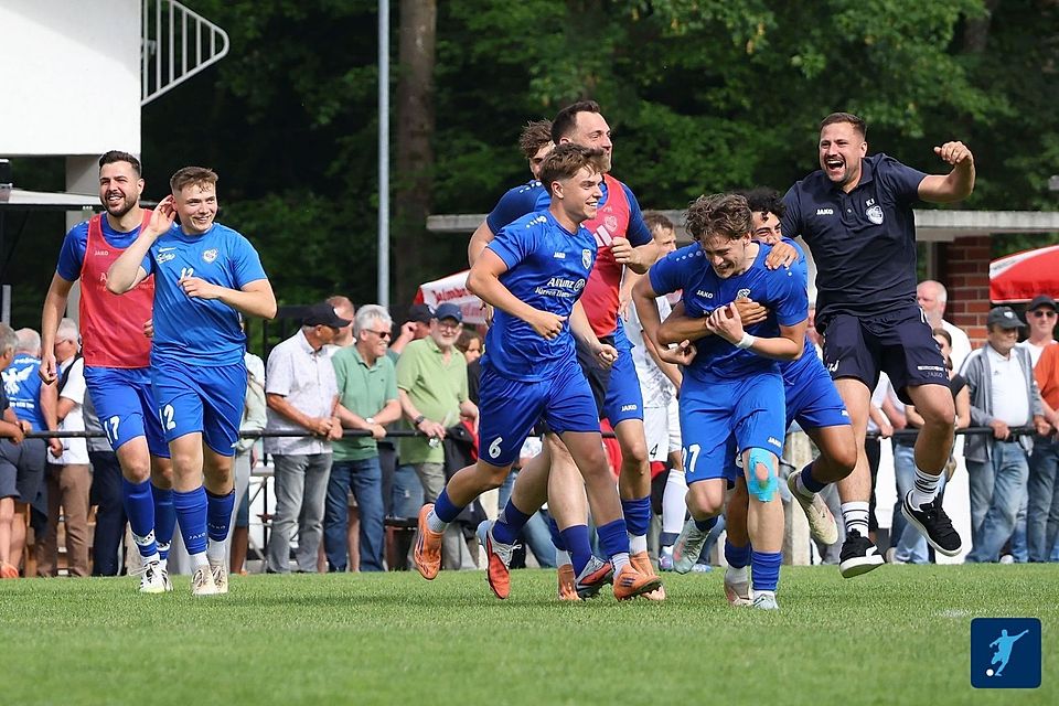 Freude pur beim TSV Steinsfurt. Freude pur beim TSV Steinsfurt.