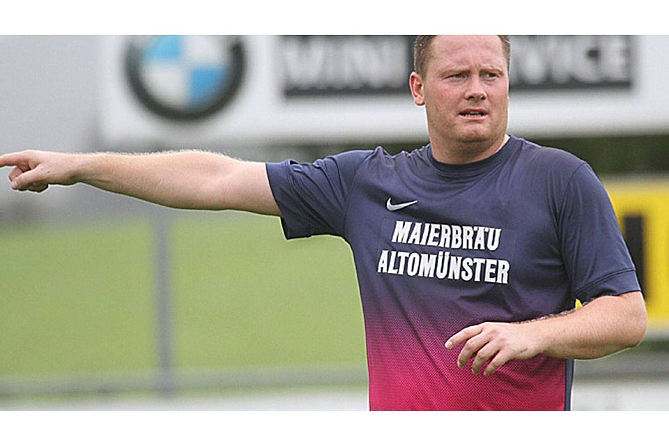 Am Saisonende ist für Laimerings Spielertrainer Thomas Nöbel Schluss.  Foto: Reinhold Rummel