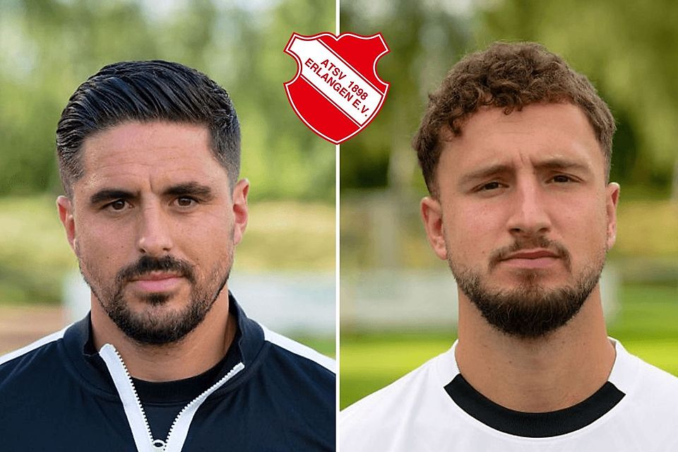 Ende beim ATSV Erlangen: Shqipran Skeraj (li.) und Lucas Markert.